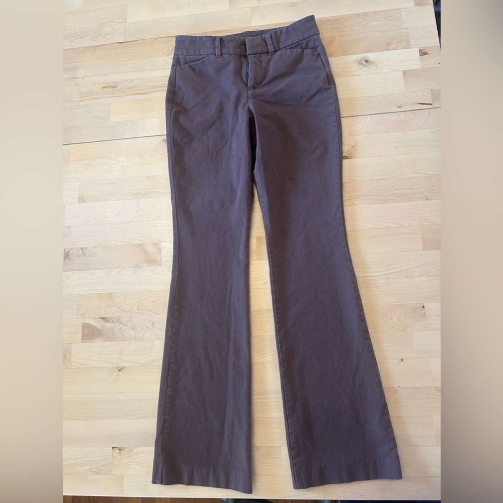 Flare Dress Pants - Brown